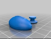 Byr Crocs futbol jibbitz (Sadece Plastik Aparattır!!!) 3D - 3