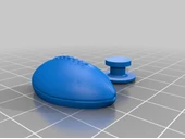 Byr Crocs futbol jibbitz (Sadece Plastik Aparattır!!!) 3D - 1