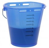 Şeffaf Mavi Tekli Buzağı Emzirme Kovası - 1