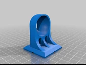 Byr RCF MR50 Hoparlör - Yedek Duvar Montaj Braketi (Sadece Plastik Aparattır!!!) 3D - 1