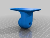 Byr RCF MR50 Hoparlör - Yedek Duvar Montaj Braketi (Sadece Plastik Aparattır!!!) 3D - 3