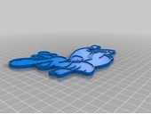 Byr Rozet Pessi 1 (Sadece Plastik Aparattır!!!) 3D thumbnail 1