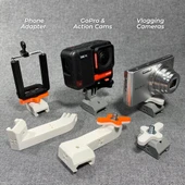 Byr Kamera - Demiryolu Montajları (Sadece Plastik Aparattır!!!) 3D - 1