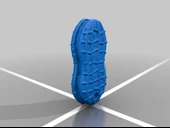 Byr Nutter tereyağı kurabiye anahtarlık (Sadece Plastik Aparattır!!!) 3D - 2