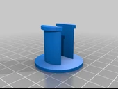 Byr Tablo kelepçeli bant dağıtıcı (tersine çevrilmiş) (Sadece Plastik Aparattır!!!) 3D thumbnail 4