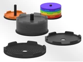 Byr İstiflenebilir bardak altlıkları (Sadece Plastik Aparattır!!!) 3D - 2