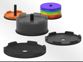 Byr İstiflenebilir bardak altlıkları (Sadece Plastik Aparattır!!!) 3D - 1