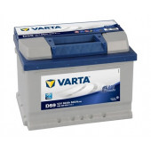 VARTA D59 12V 60 AH. AMPER BLUE DYNAMIC AKÜ (Alçak Tip - FORD / OPEL GRUBU) - 1