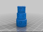 Byr İç dünyadan rüzgar şapel küpeleri (Sadece Plastik Aparattır!!!) 3D thumbnail 2