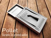 Byr Pollet - 3D baskılı sağlam ve ince cüzdan (Sadece Plastik Aparattır!!!) 3D thumbnail 2
