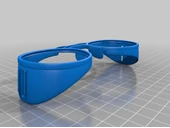 Byr Yan Kalkan G-Star Cam ile Güneş Gözlüğü (Sadece Plastik Aparattır!!!) 3D - 1