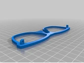 Byr 3D baskılı güneş gözlüğü (kolay) (Sadece Plastik Aparattır!!!) 3D - 1