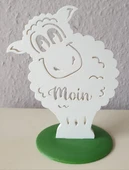 Byr Koyun masası dekorasyonu (Sadece Plastik Aparattır!!!) 3D thumbnail 3