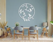 Beyaz Hayat ağaç dekoratif modern dekor tablo - 1