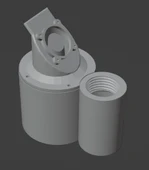 Byr Hava Nemlendiricisi - 46.5mm birim için uygun (Sadece Plastik Aparattır!!!) 3D - 2