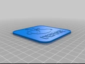 Byr Patlayan yavru kedi bardak altlıkları (Sadece Plastik Aparattır!!!) 3D - 3