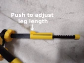 Byr Teleskopik mini tripod (Sadece Plastik Aparattır!!!) 3D - 4