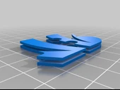 Byr Bengaller Küpe - Çift Ekstrüzyon (Sadece Plastik Aparattır!!!) 3D - 3