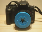 Byr SLR lens için bokeh maskesi (Sadece Plastik Aparattır!!!) 3D - 1