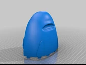 Byr Yüzsüz Maske (Sadece Plastik Aparattır!!!) 3D - 3