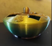 Byr Avatar Sembolü Candy Dish Kase Kapalı (Remix) (Sadece Plastik Aparattır!!!) 3D - 2