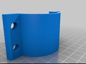 Byr Özelleştirici: somatherm drenaj flanşı adaptörü (tahliye çamaşır makinesi adapt) (Sadece Plastik Aparattır!!!) 3D - 3