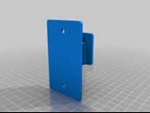 Byr Saç düzleştirici duvar montajı (Sadece Plastik Aparattır!!!) 3D - 4