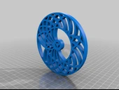 Byr Bardak Altlığı veya Duvar Dekoru için Kinetik Heykel Tasarımları (Sadece Plastik Aparattır!!!) 3D - 3