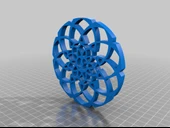 Byr Bardak Altlığı veya Duvar Dekoru için Kinetik Heykel Tasarımları (Sadece Plastik Aparattır!!!) 3D - 4