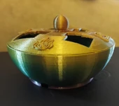 Byr Avatar Sembolü Candy Dish Kase Kapalı (Remix) (Sadece Plastik Aparattır!!!) 3D - 1