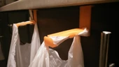 Byr Mutfak dolapları için çöp torbası askısı (Sadece Plastik Aparattır!!!) 3D - 1