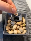 Byr Zeki atıştırmalık kase kutusu ++ Versiyon I ++ Fıstık Efsanesi Tohumu Kabuğu Çift Altlı (Sadece Plastik Aparattır!!!) 3D - 1