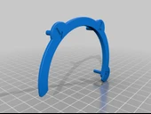 Byr Dillon XL750 XL650 Kasa İstasyonu Tutucu (Sadece Plastik Aparattır!!!) 3D - 3