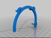 Byr Dillon XL750 XL650 Kasa İstasyonu Tutucu (Sadece Plastik Aparattır!!!) 3D - 2