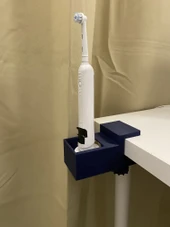 Byr Elektrikli diş fırçası masa montajı (Sadece Plastik Aparattır!!!) 3D - 4
