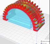 Byr Dişli Telefon Tutucu - Daha Az Filamen (Sadece Plastik Aparattır!!!) 3D - 3