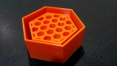 Byr BALiKESiR de 3 BOYUTLU YAZICi 3DYAP Silikon Bal Peteği Kalıbı İçin Model-Silicone Mold Model for Honeycomb (Sadece Plastik Aparattır!!!) 3D - 1