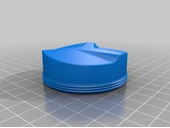 Byr Kahve Distribütörü Espresso Tesisat Aracı 58 (58.5) mm, ayarlanabilir yükseklik (Sadece Plastik Aparattır!!!) 3D - 1