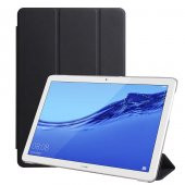 Huawei T5 10 inc Zore Smart Cover Standlı 1-1 Kılıf - 4
