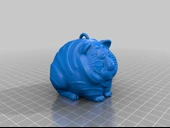 Byr kaplan yılbaşı ağacı oyuncağı (Sadece Plastik Aparattır!!!) 3D thumbnail 3