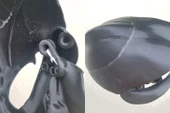 Byr Köpek Kafatası Maskesi (Orta Köpek Kafatası Maskesi) (Sadece Plastik Aparattır!!!) 3D - 3