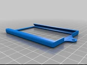 Byr Anahtar Yüzük İçin Kimlik Tutucu (Sadece Plastik Aparattır!!!) 3D - 3