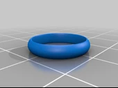 Byr Ring Sizer: Düz Yüzük Boyutları 5 - 13.5 (Sadece Plastik Aparattır!!!) 3D thumbnail 2