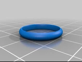 Byr Ring Sizer: Düz Yüzük Boyutları 5 - 13.5 (Sadece Plastik Aparattır!!!) 3D thumbnail 3