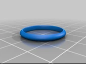 Byr Ring Sizer: Düz Yüzük Boyutları 5 - 13.5 (Sadece Plastik Aparattır!!!) 3D thumbnail 1