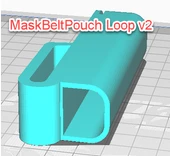 Byr Tıbbi Maske Kemeri (Sadece Plastik Aparattır!!!) 3D thumbnail 1