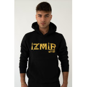 İzmir Mafia Erkek Kapüşonlu Sweatshirt - 1