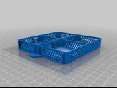 Byr Bal tarağı kesikli raf (Sadece Plastik Aparattır!!!) 3D - 4