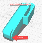 Byr Tıbbi Maske Kemeri (Sadece Plastik Aparattır!!!) 3D thumbnail 3