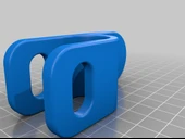 Byr 22mm çubuk için duş başlığı (Sadece Plastik Aparattır!!!) 3D thumbnail 3